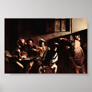 Caravaggio-Appeals of St. Matthew Poster