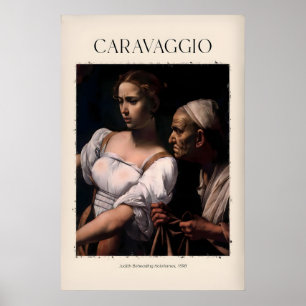 Caravaggio Art Print - Judith Beheading Holofernes