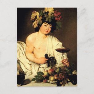 Caravaggio Bacchus Postcard