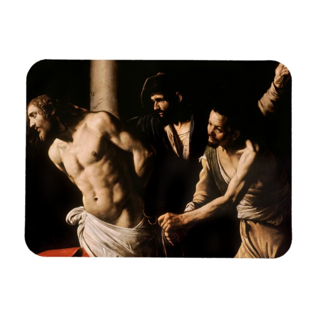 Caravaggio - Christ at the Column Magnet (Horizontal)