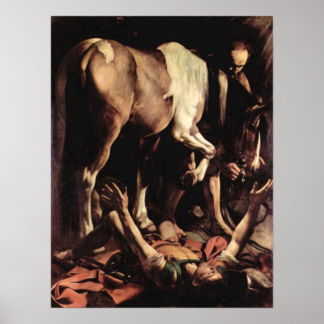 Caravaggio-Conversion of Saul Poster (Front)