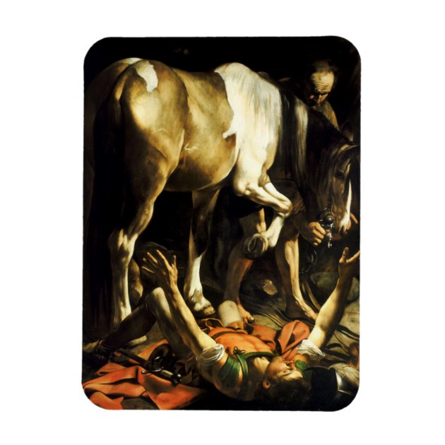 Caravaggio Conversion of St. Paul Magnet Zazzle