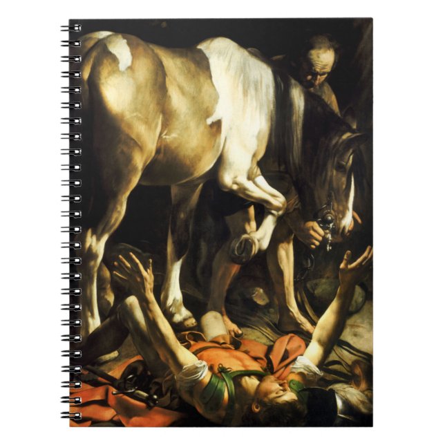 Caravaggio Conversion of St. Paul Notebook (Front)