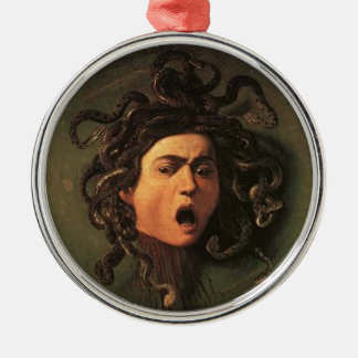 Caravaggio - Medusa - Classic Italian Artwork Metal Ornament