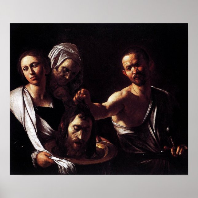 Caravaggio - Salome With Head Of John The Baptist Poster (Front)