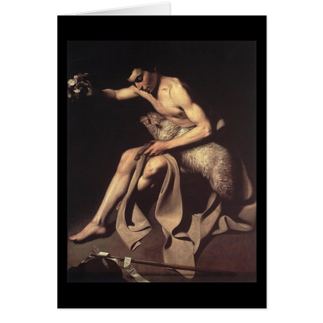 Caravaggio St John The Baptist (Front)