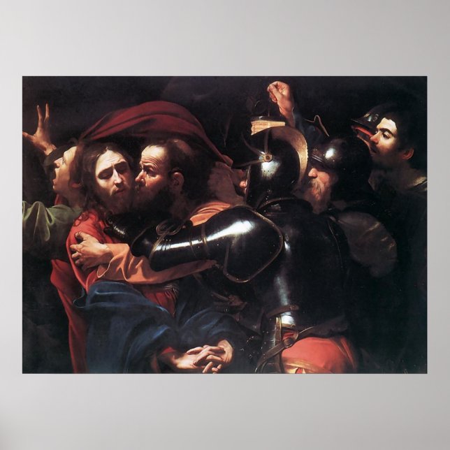 Caravaggio Taking Of Christ Poster (Front)