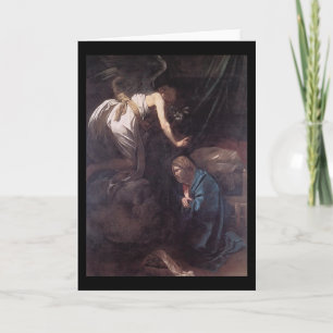 Caravaggio The Annunciation Card