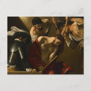 Caravaggio - The Crowning with Thorns Postcard