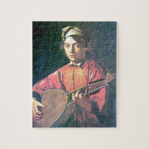 Caravaggio- The lute player Jigsaw Puzzle