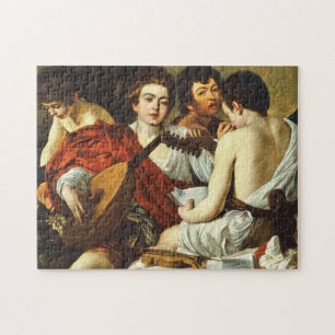 CARAVAGGIO - The musicians 1595 Jigsaw Puzzle