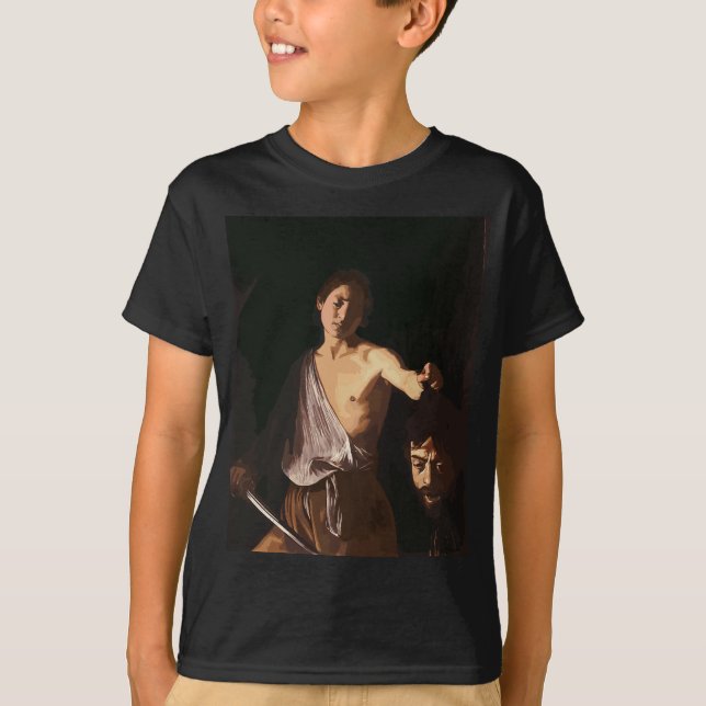 Caravaggio's David & Goliath T-Shirt (Front)