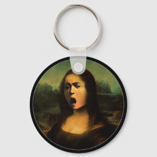 Caravaggio's Mona Lisa Keychain