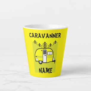 Caravan Art gifts Love My Caravan Keychain Latte Mug