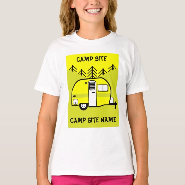 Caravan Art gifts  Love My Caravan T-Shirt (Front)
