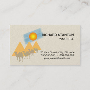 Caravan Business Card