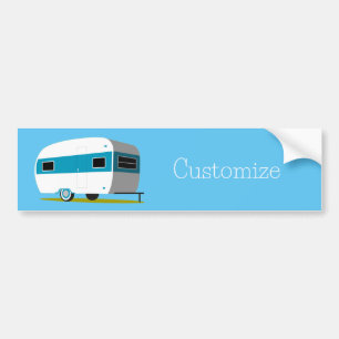 Caravan Camper RV Thunder_Cove Bumper Sticker