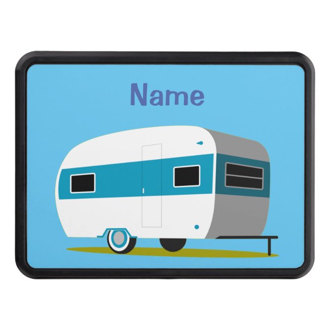 Caravan Camper RV Thunder_Cove Trailer Hitch Cover (Front)