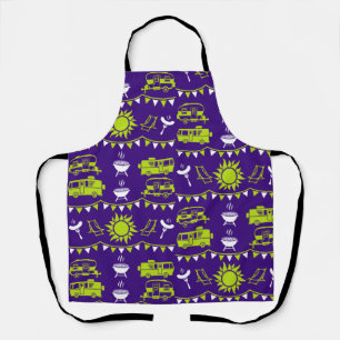 Caravan Camping Decor Apron