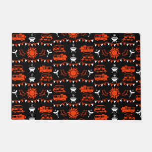 Caravan Camping Decor Doormat