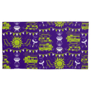 Caravan Camping Decor Pillowcase