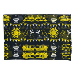Caravan Camping Decor Pillowcase
