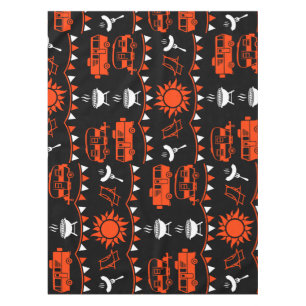 Caravan Camping Decor Tablecloth