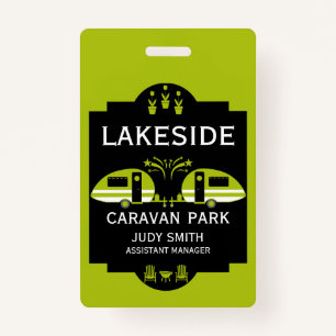 Caravan Campsite Promotion Badge