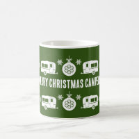Caravan Happy Christmas Camping