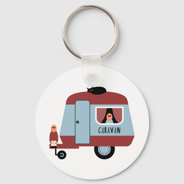 Caravan Keychain (Front)