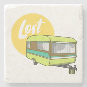 Caravan Lost Stone Coaster