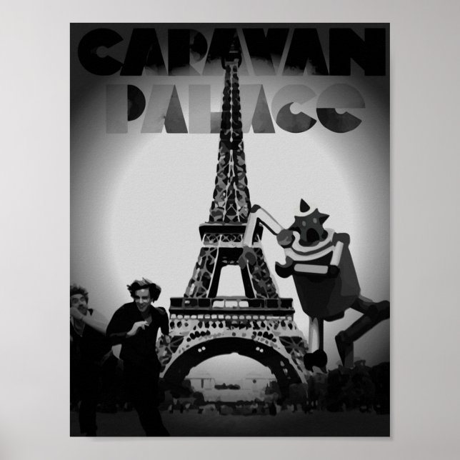 Caravan Palace Robot Band Poster (Front)