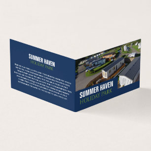 Caravan Park, Holiday Park Detailed Business Card