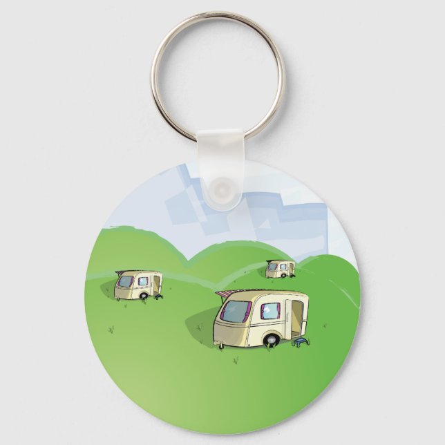 caravan park keychain (Front)