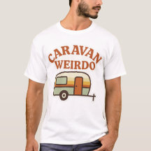 Caravan Weirdo Retro Camping Design