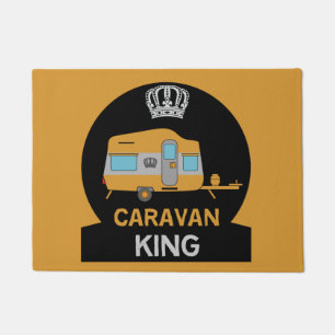 Caravaner Caravanning Funny Caravan Gifts Coff Doormat
