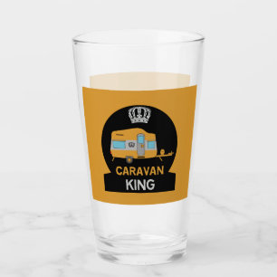 Caravaner Caravanning Funny Caravan Gifts Coff Glass