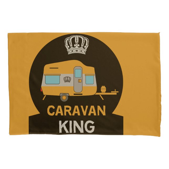 Caravaner | Caravanning | Funny Caravan Gifts Coff Pillowcase (Front)