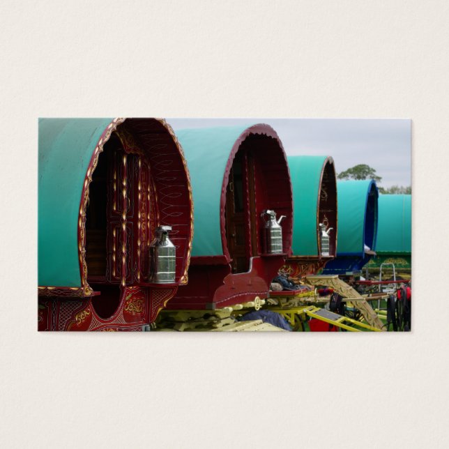 Caravanes tziganes romanes (Devant)