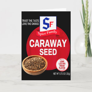 Caraway Seed Halloween Sce Costume Group Matching Card