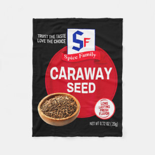 Caraway Seed Halloween Sce Costume Group Matching  Fleece Blanket