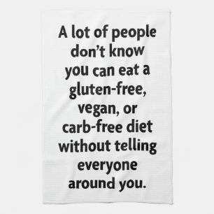 carb-free kitchen towel