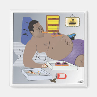 Carbes Vous faire grasse Aimant de cuisine