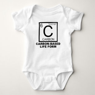 Carbon Based Life Form Funny Baby Wear Bodysuit