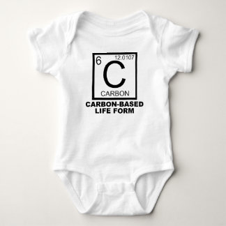 Carbon Based Life Form Funny Baby Wear Bodysuit