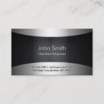 Carbon Black Chemical Engineer Business Card<br><div class="desc">Carbon Black Chemical Engineer Business Card.</div>