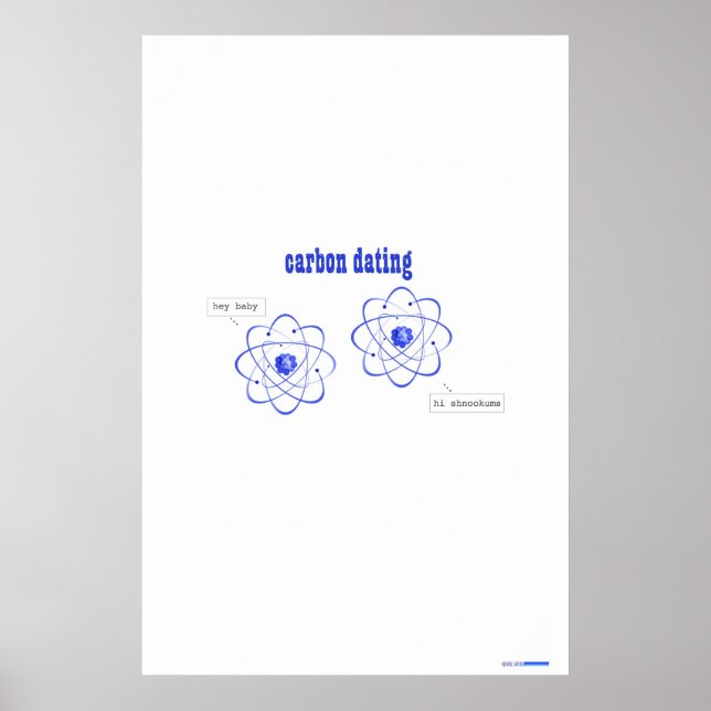 carbon dating poster (Front)