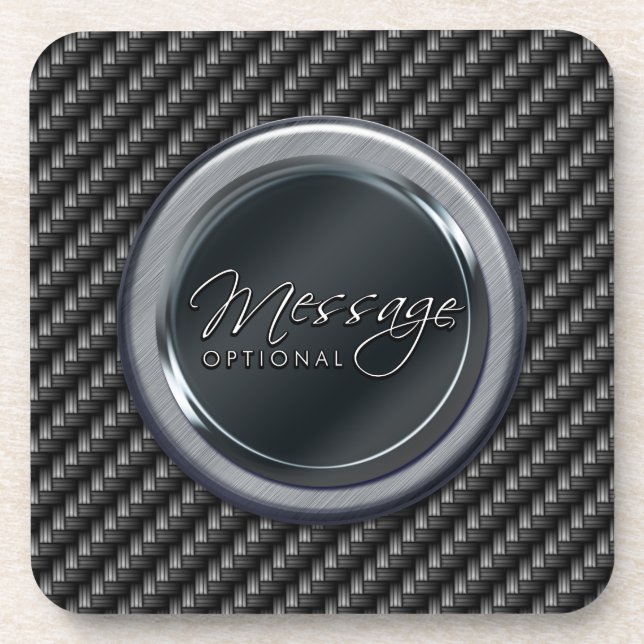 Carbon Fibre 2A Coaster (Front)