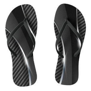 Carbon Fibre 3 Flip Flops