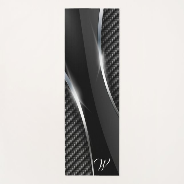 Carbon Fibre 3 Options Yoga Mat (Front)